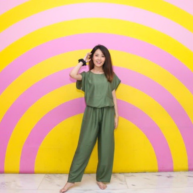 HERA SET GREEN PAJAMAS