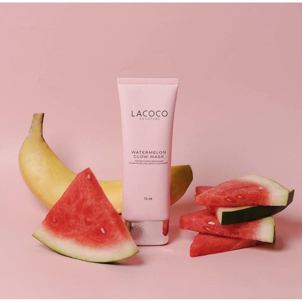 LACOCO watermelon glow mask
