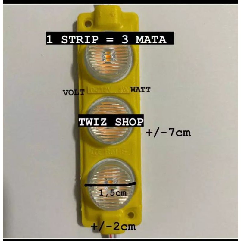 lampu kolong 3 mata