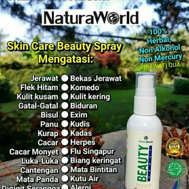 Natura beauty spray