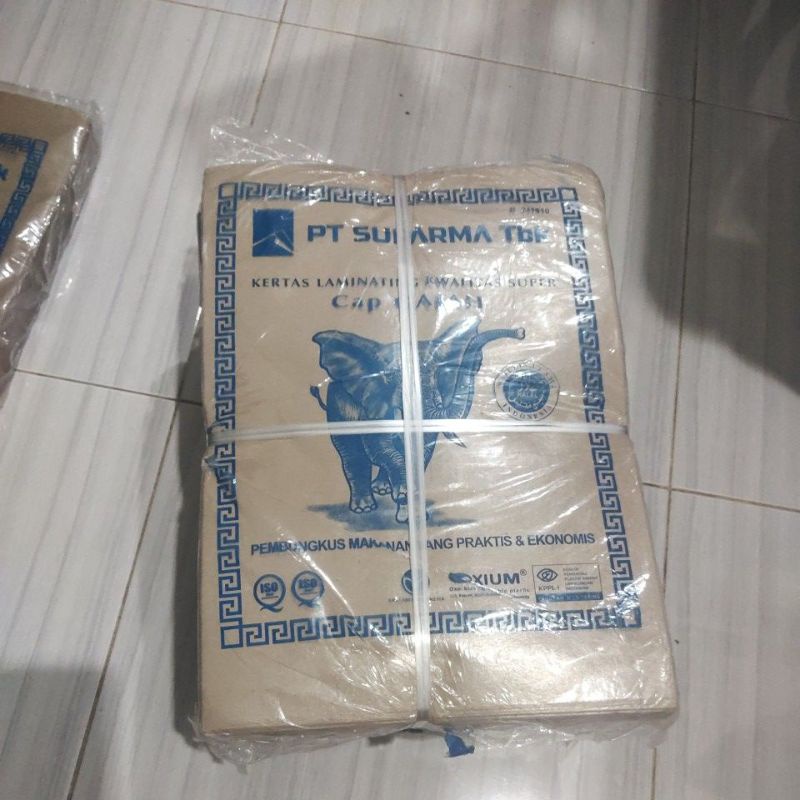 Kertas Nasi Gajah Biru