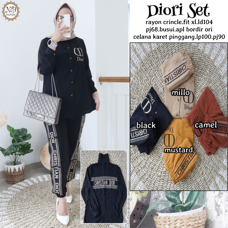 DIORI SET//SETELAN//HANDARA77