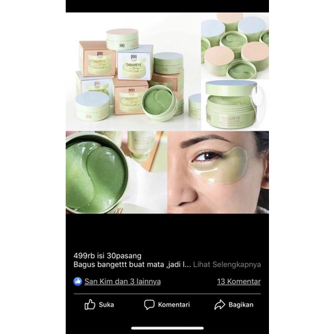 pixi eye detox pad