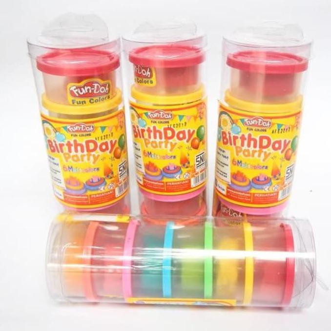 Fun-Doh 6 Multicolors Fun Doh Fun Colors