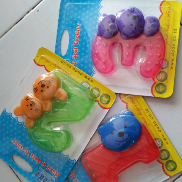 Gigitan Dodo / Hard & soft teether