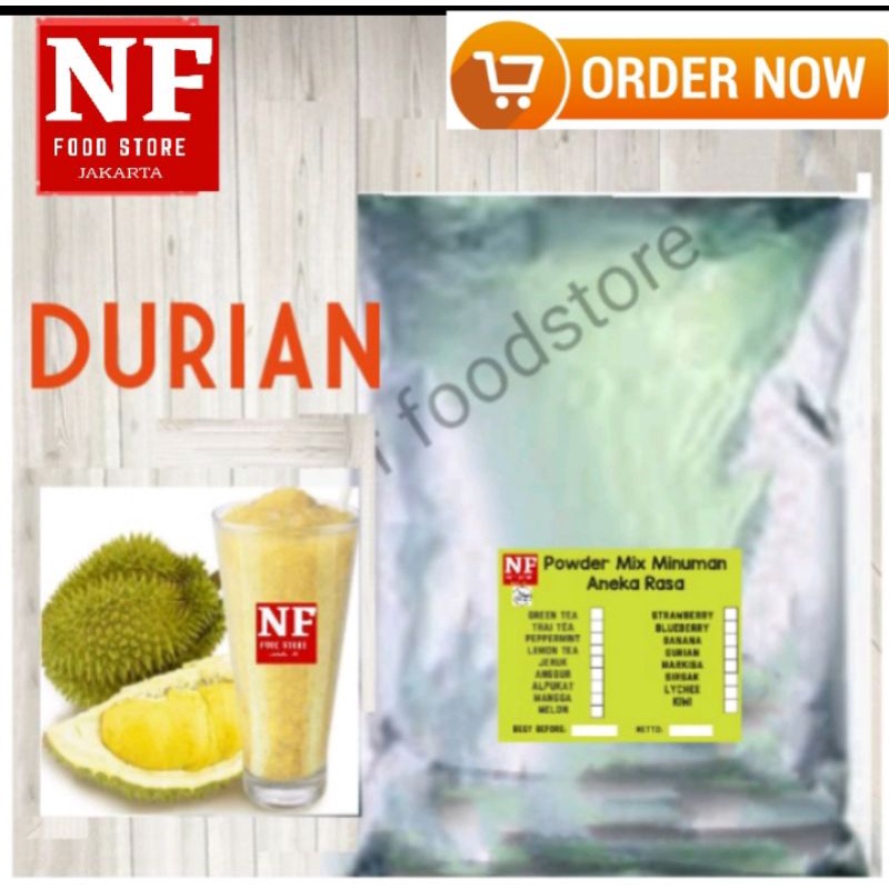 BUBUK MINUMAN RASA DURIAN