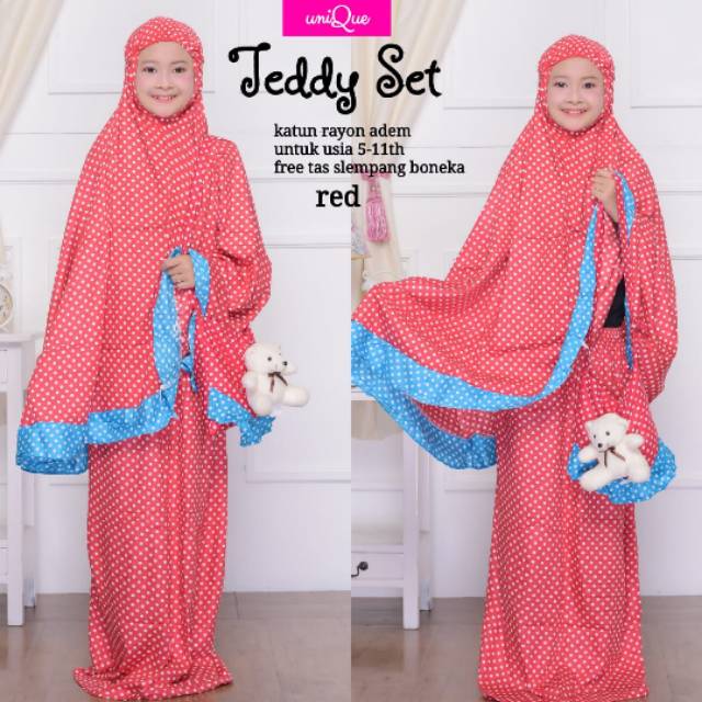 Mukena Teddy Set
