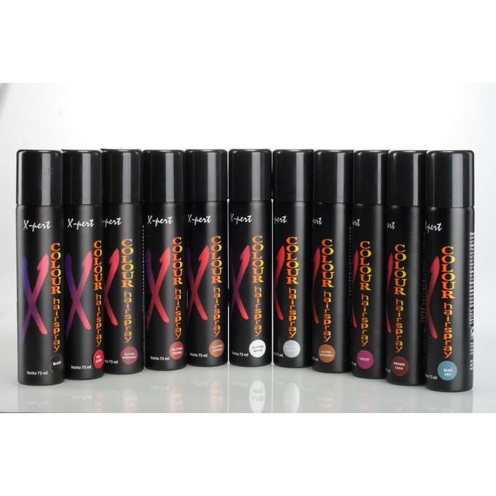 X-PERT COLOUR HAIRSPRAY 75ML
