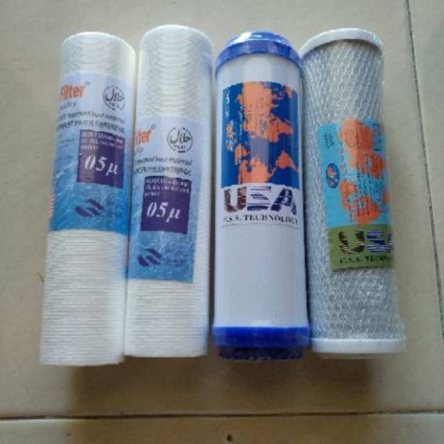 SHp2 Paket Filter RO Reverse Osmosis 1,2,3