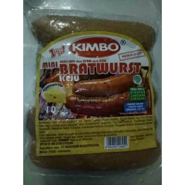 sosis bratwurst kimbo
