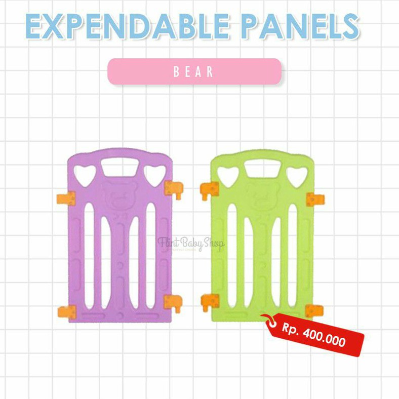 EXPANDABLE PANEL MOTIF BEAR