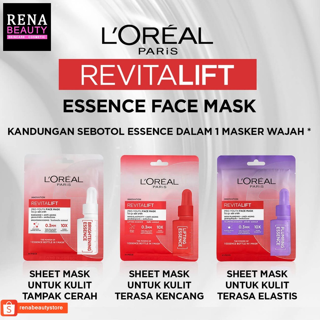 L'oreal RevitaLift Essence Face Mask