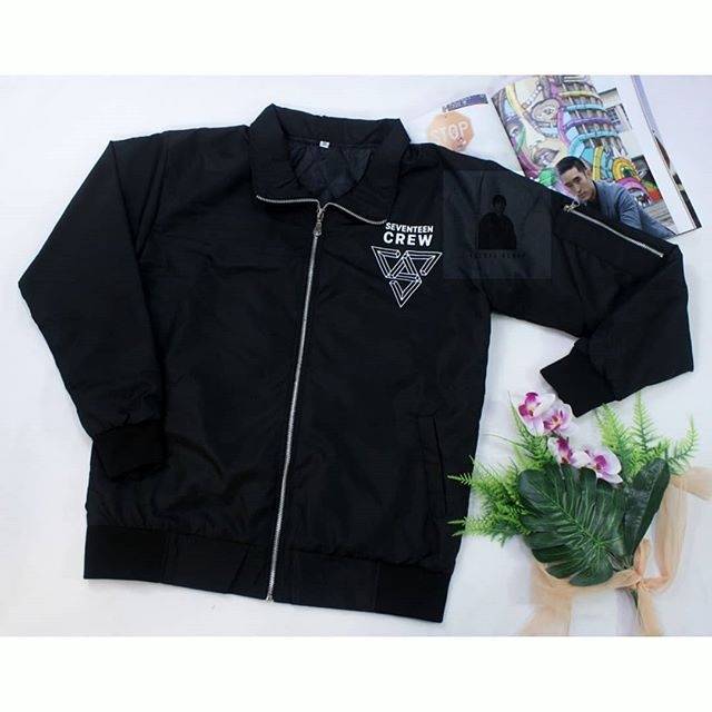 SEVENTEEN JACKET BOMBER SEVENTEEN CREW