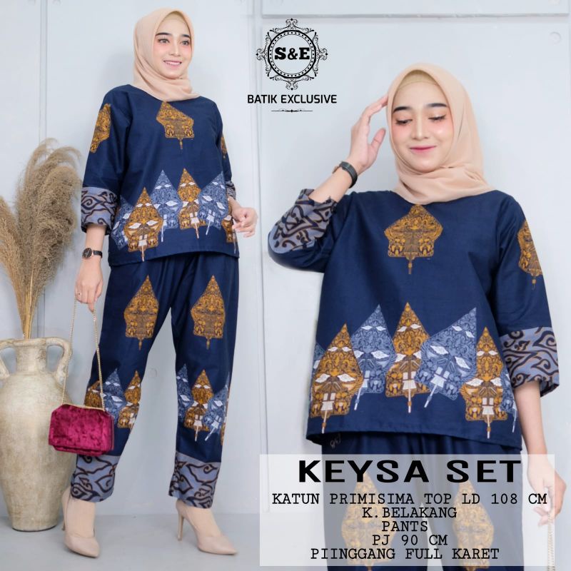 FLOWER SET BATIK /KEYSA SET BY SNE