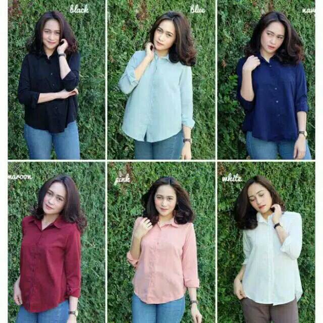 Kemeja Dewasa Basic / Kemeja Dian