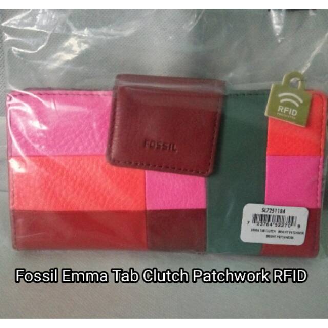 Fossil Emma Tab Clutch RFID
