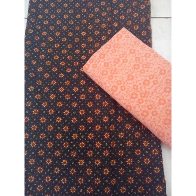 Kain batik trumtum dan kain embos