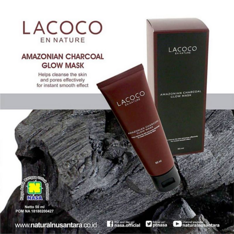 LACOCO Amazonian Charcoal Glow Mask