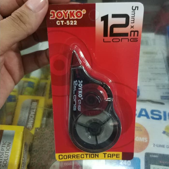 Correction Tape CT-522 Joyko ( Tip-X Kertas )