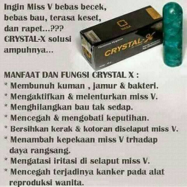 Crystal X asli Nasa