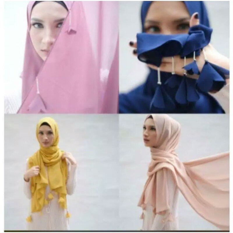 PASHMINA CLARISA (FREE GIFT)