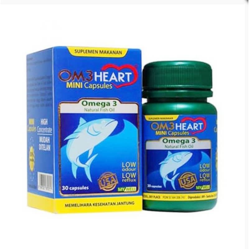 Om3 Heart 30 Capsules