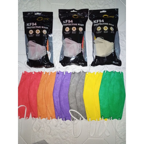 Masker KF warna warni 10pcs