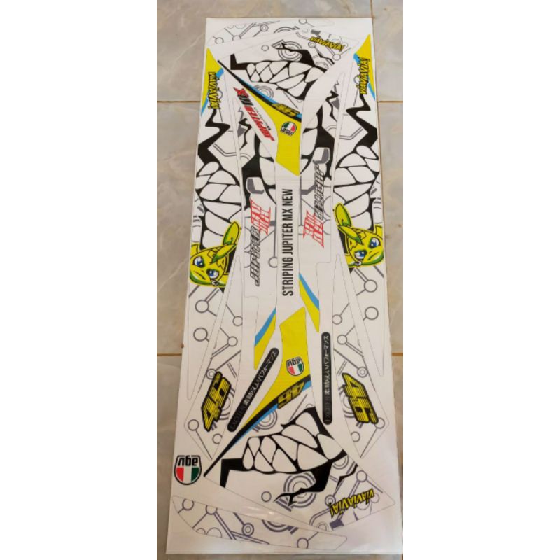 COD STRIPING DECAL NEW JUPITER MX NJMX