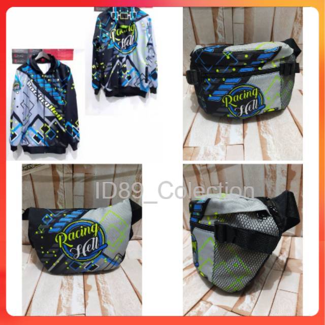 1 Set Tas Dan Jaket