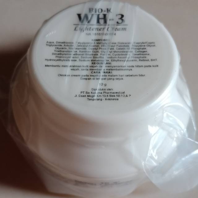 WH3 Cream pencerah