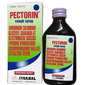 Pectorin sirup 120ml rasa peppermint