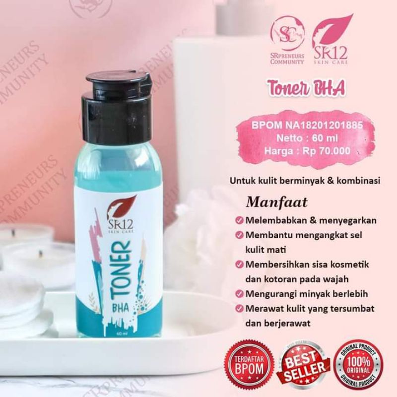 SR12 TONER BHA 60ml
