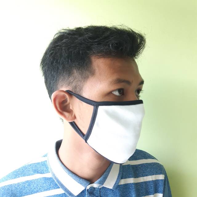Masker kain polos