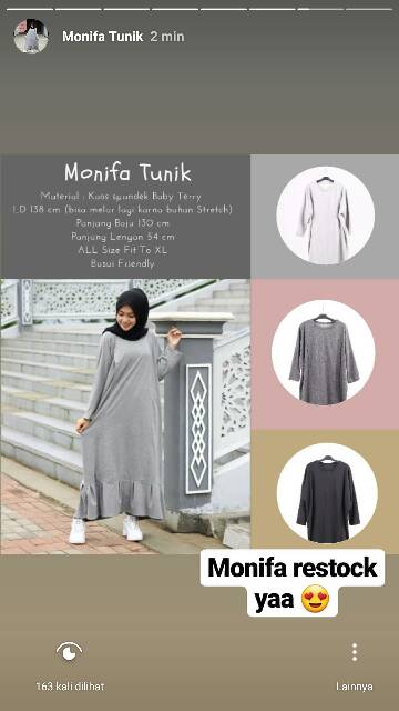 MONIFA TUNIK by Belfania_id