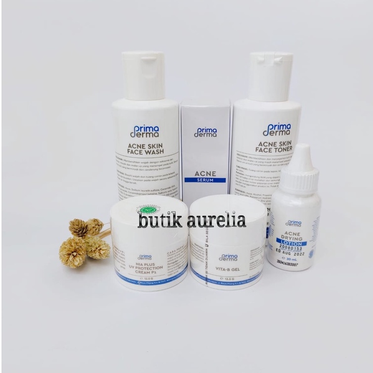 NEW PRIMADERMA PAKET ACNE LENGKAP