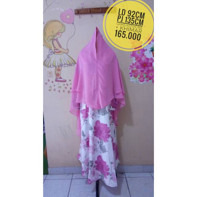 Gamis+khimar New