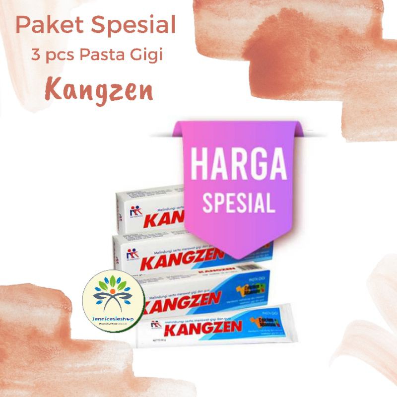 3 Pcs Kangzen Tooth Paste