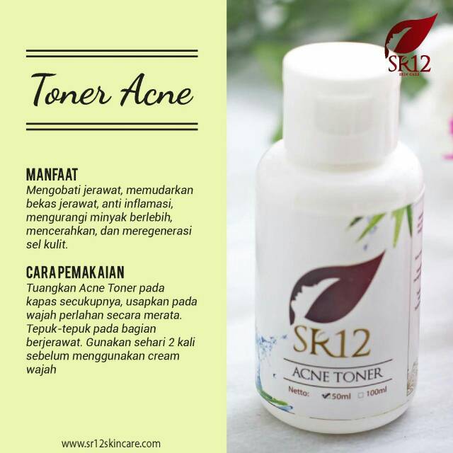 Acne toner sr12