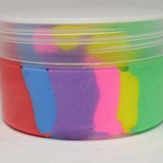 Rainbow Slime super glossy