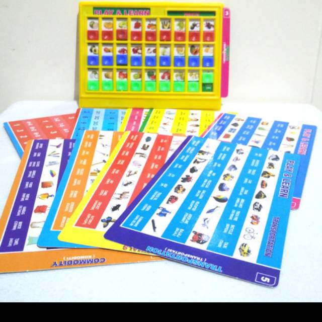 Mainan edukatif play and learn