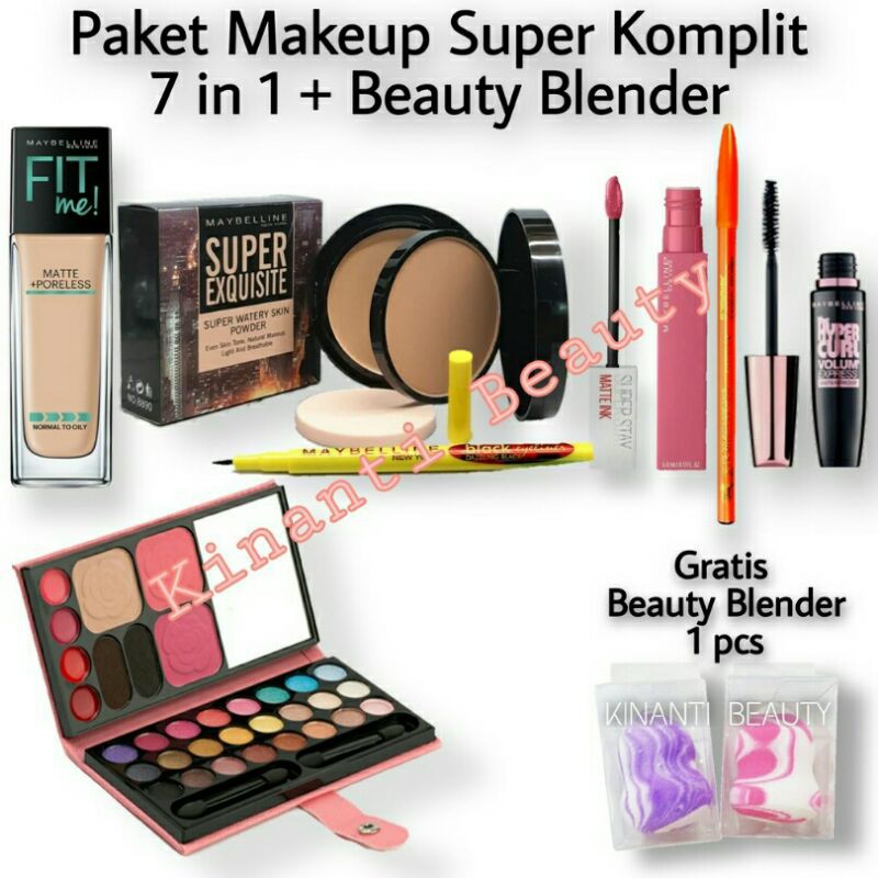 set make up mybeline