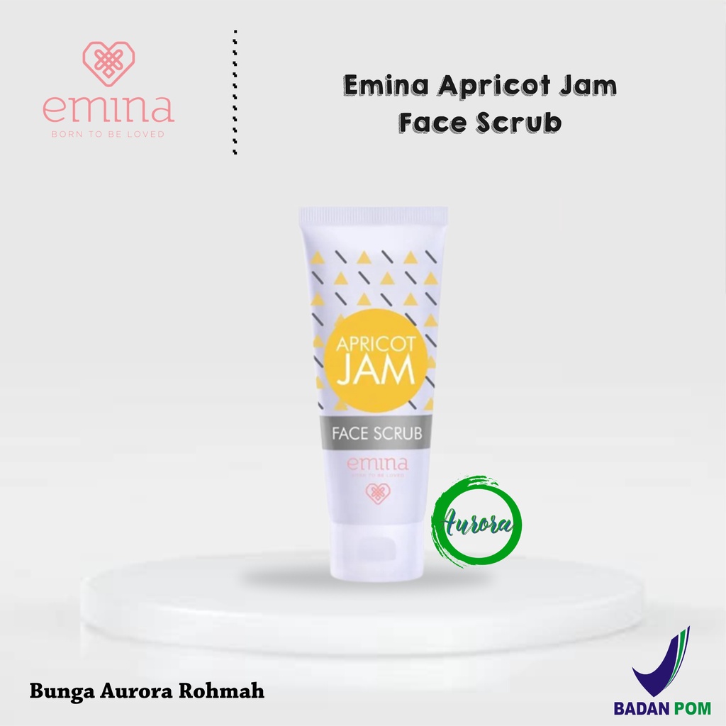 Emina Apricot Jam Face Scrub- 60ml