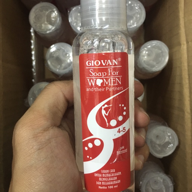 Sabun giovan merah