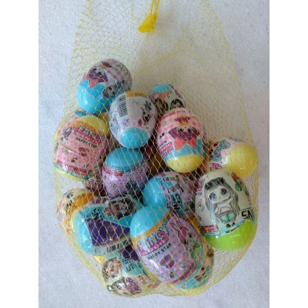 suprised egg 1 jaring isi 10