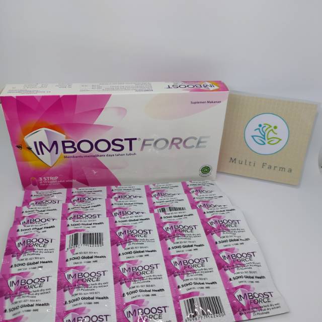 IMBOOST FORCE HEMAT MURAH 1 STRIP