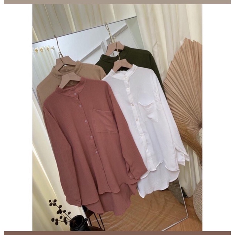 TUNIK ZARA CRINKLE PREMIUM