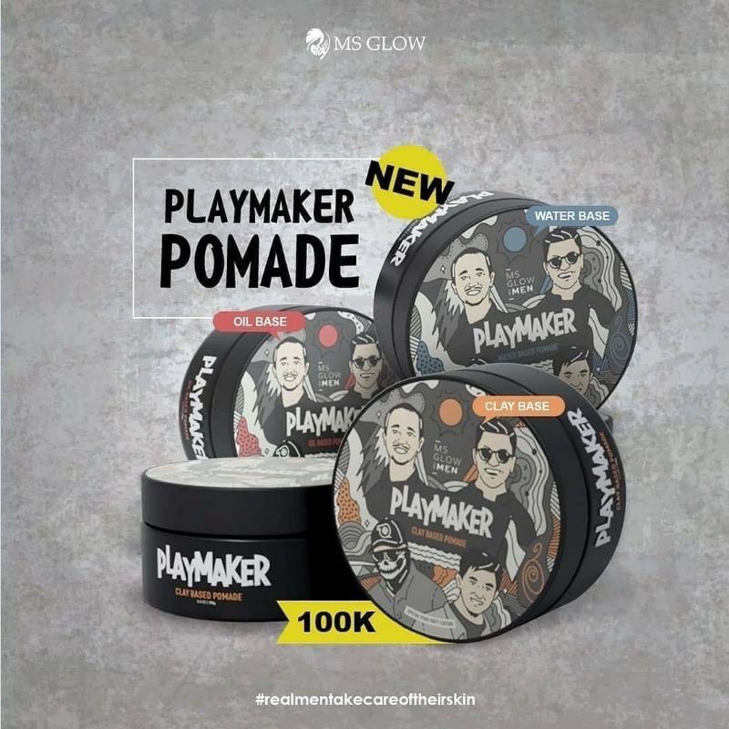 Pomade Rambut Ms Glow For Men