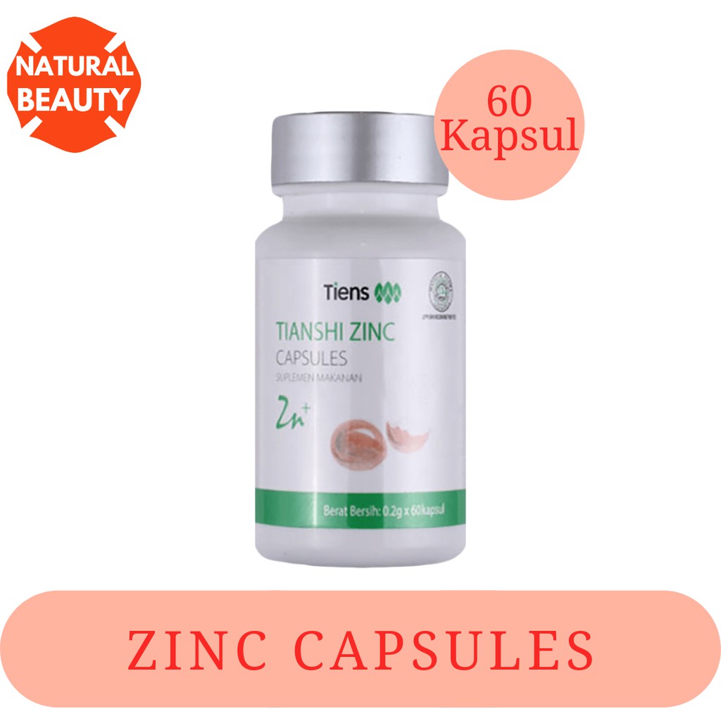 Tiens Zinc Capsules - 60 Kapsul