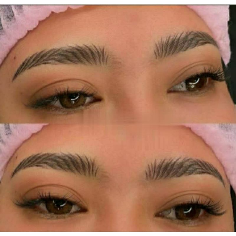 sulam alis natural