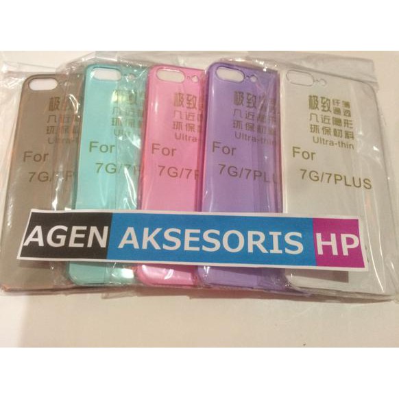Soft Case iPhone 7+ 7 Plus 7G Plus Ultrathin Silikon Elastis